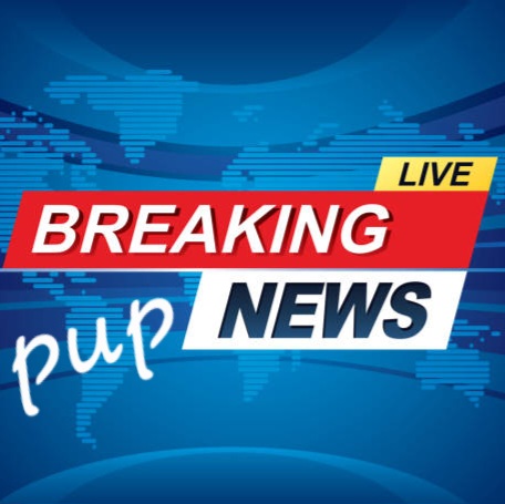 Breaking news with world map background. Vector