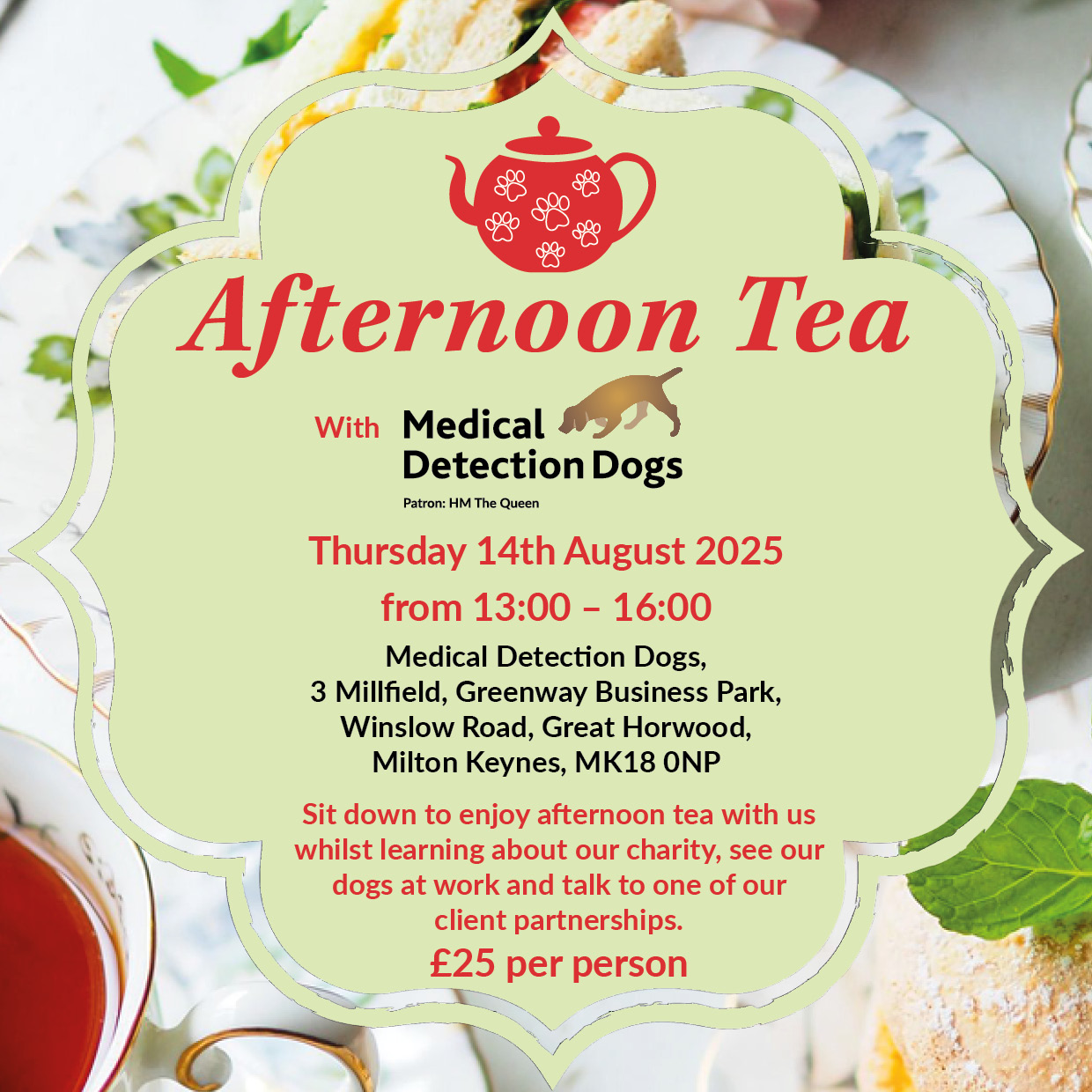 Afternoon tea with Debbie Flint